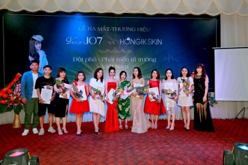 Lễ Ra Mắt Thành Công Mỹ Phẩm Cao Cấp Hàn Quốc Steam 107 – Hongikskin Tại Việt Nam
