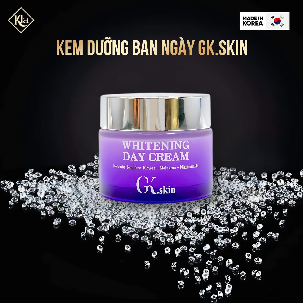 KEM TRẮNG DA MỜ NÁM BAN NGÀY GK.SKIN